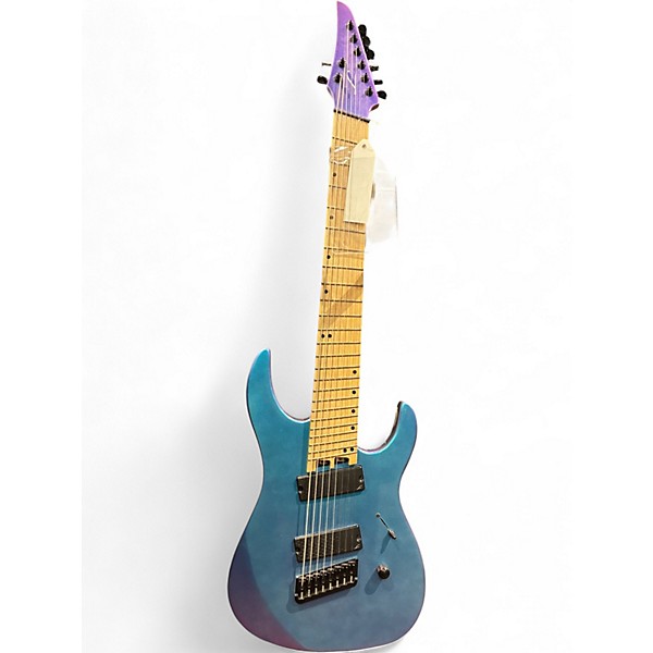 Used Legator 8 string violet Solid Body Electric Guitar