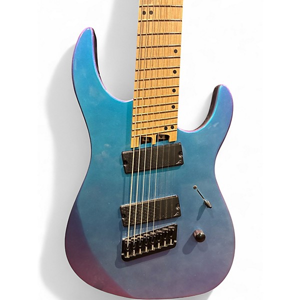 Used Legator 8 string violet Solid Body Electric Guitar