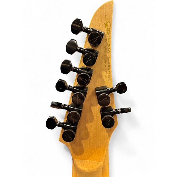 Used Legator 8 string violet Solid Body Electric Guitar