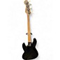 Used Squier Paranormal Jazz Bass 54 Black and Gold Electric Bass Guitar