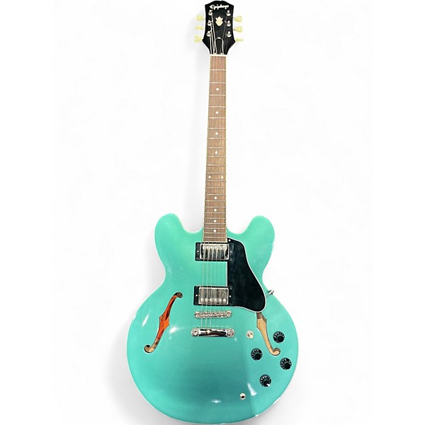 Used Epiphone es335ig teal Hollow Body Electric Guitar