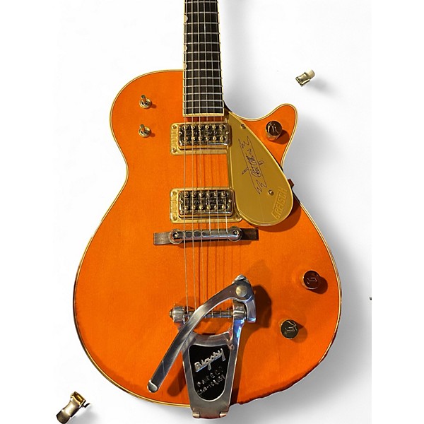 Used Gretsch Guitars G6121-1959 Chet Atkins Orange Solid Body Electric Guitar