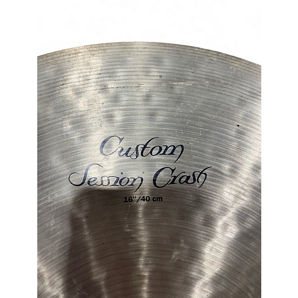 Used Zildjian 16in K Custom Session Crash Cymbal