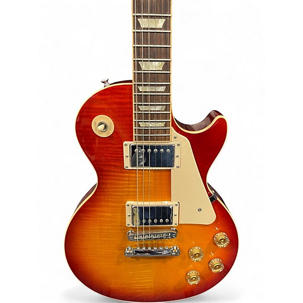 Used Gibson Les Paul Traditional Heritage Cherry Sunburst Solid Body Electric Guitar