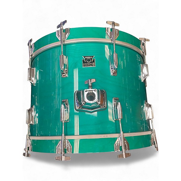 Used TAMA 3 Piece Superstar 50th Anniversary Reissue Aquamarine Drum Kit