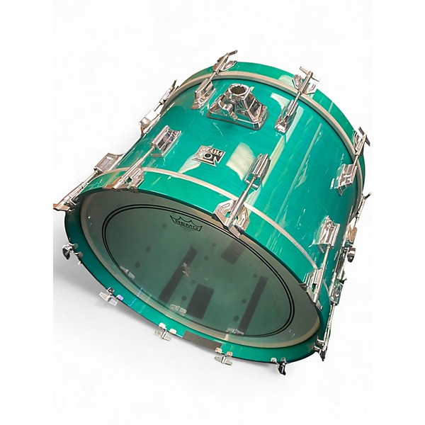 Used TAMA 3 Piece Superstar 50th Anniversary Reissue Aquamarine Drum Kit