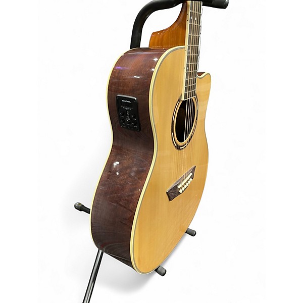 Used Washburn AG70CE Natural Acoustic Electric Guitar