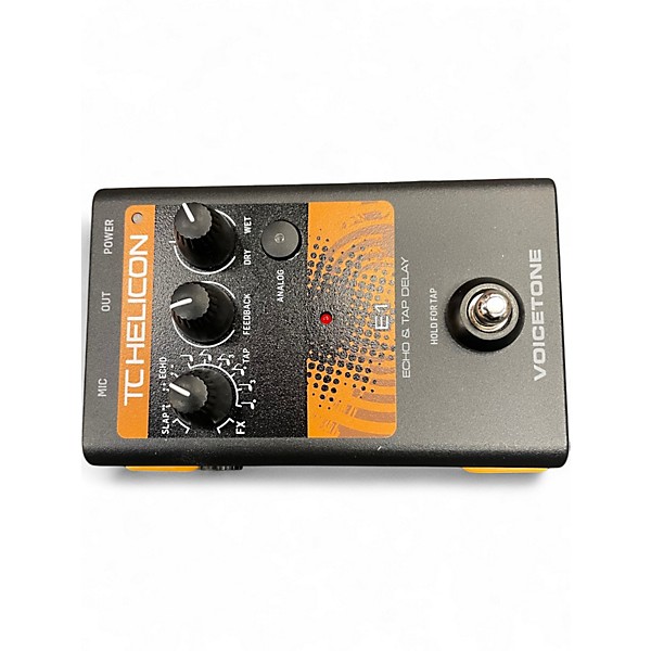 Used TC Helicon VOICELIVE E1 Effect Pedal