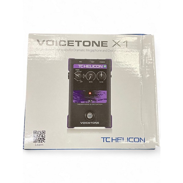Used TC Helicon VoiceTone Single X1 Vocal Processor