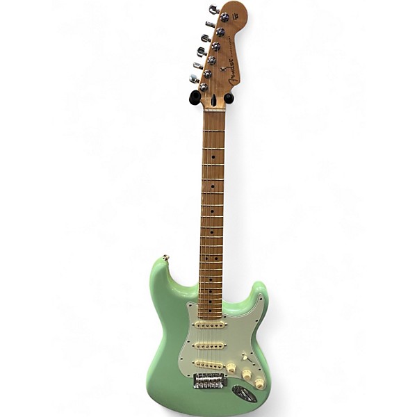 Used 2023 Fender PLAYER II STRATOCASTER Seafoam Green Solid Body Electric Guitar