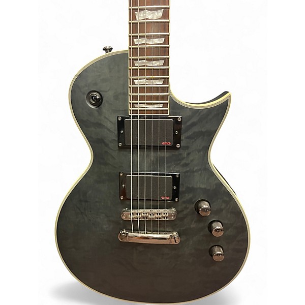 Used ESP EC401GM Black Smoke Solid Body Electric Guitar