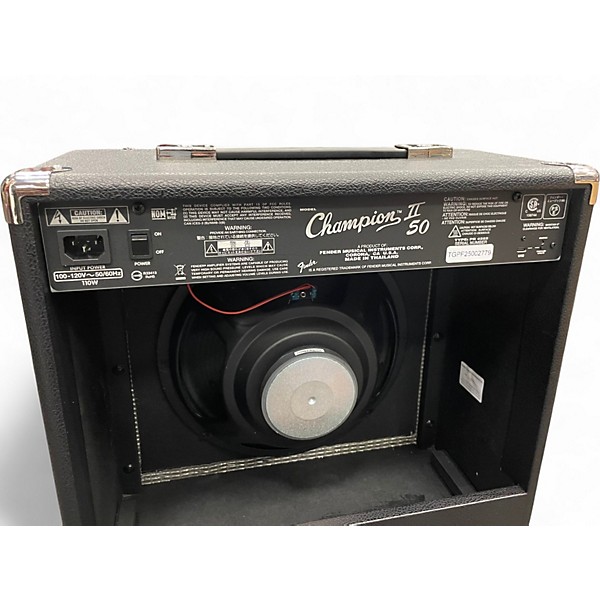 Used Fender CHAMPION II 50 Guitar Combo Amp