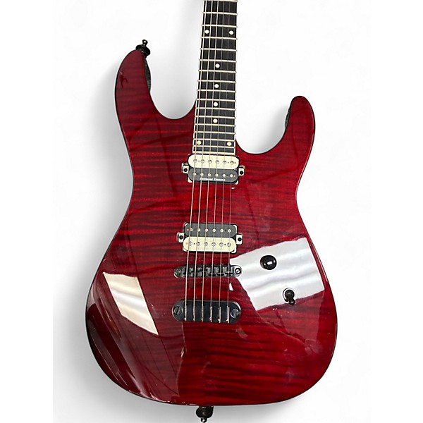 Used Dean Modern select 24 Red Solid Body Electric Guitar