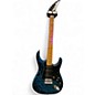 Used Starforce DOUBLECUT Cracked Blue Solid Body Electric Guitar thumbnail
