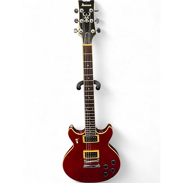Used Ibanez AR200 Red Solid Body Electric Guitar