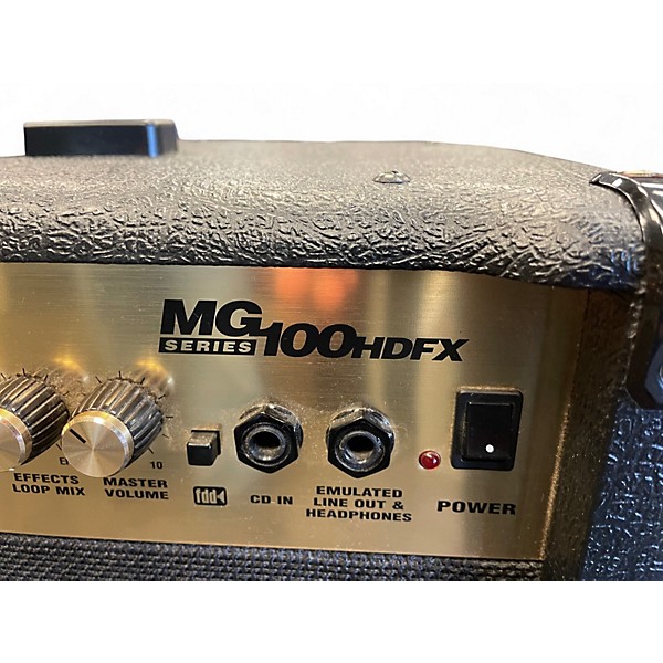 Used Marshall MG100HDFX 100W Solid State Guitar Amp Head
