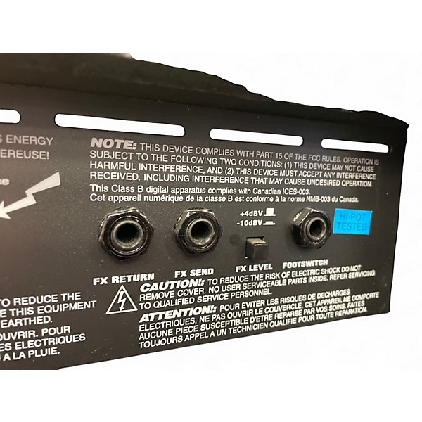 Used Marshall MG100HDFX 100W Solid State Guitar Amp Head