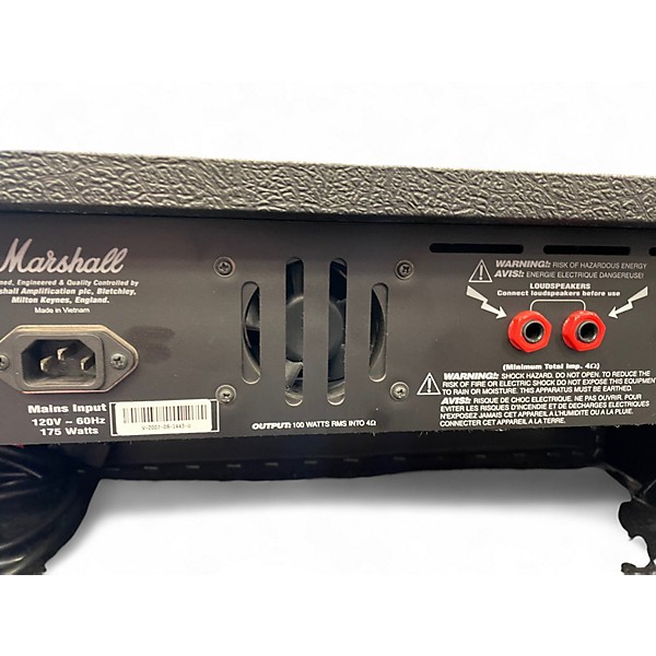 Used Marshall MG100HDFX 100W Solid State Guitar Amp Head