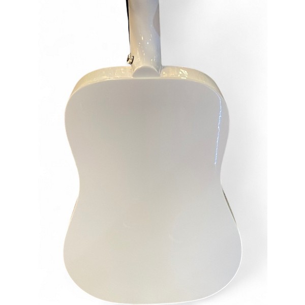 Used Epiphone Dove Pro Alpine White Acoustic Electric Guitar