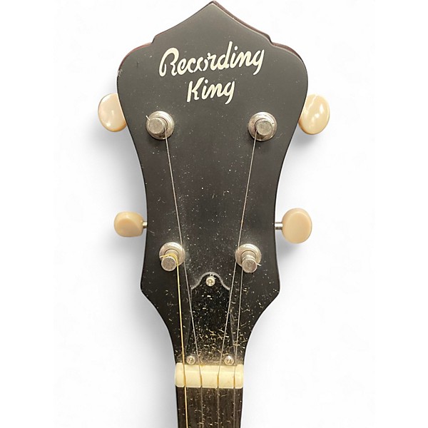 Used Recording King RK0H-06 Natural Banjo