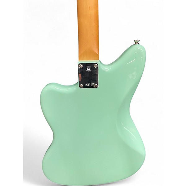 Used Fender Vintera 60s Jazzmaster Modified Surf Green Solid Body Electric Guitar