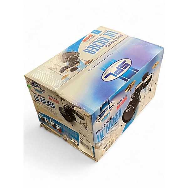 Used SPL 3 Piece Lil' Kicker Complete 3 Piece Set Wine Red Drum Kit