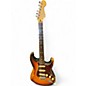 Used 2000s Fender STRATOCASTER SUNNURST Solid Body Electric Guitar thumbnail