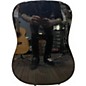 Used Fender SA 150 Black Acoustic Guitar