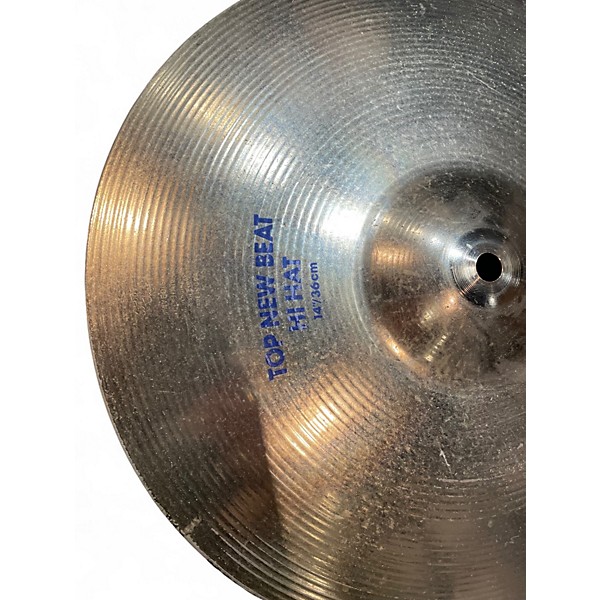 Used Zildjian 14in New Beat Hi Hat Pair Cymbal