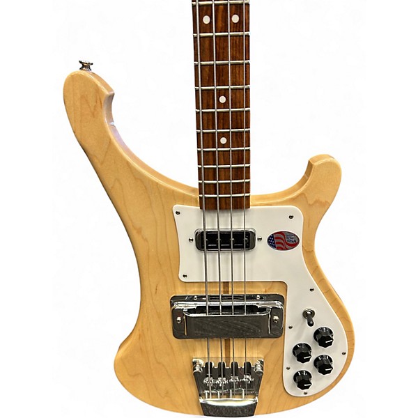 Used Rickenbacker 4003S Natural Electric Bass Guitar