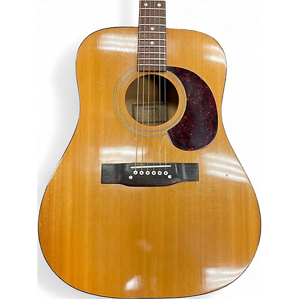 Used Harptone E-6NC Natural Acoustic Guitar