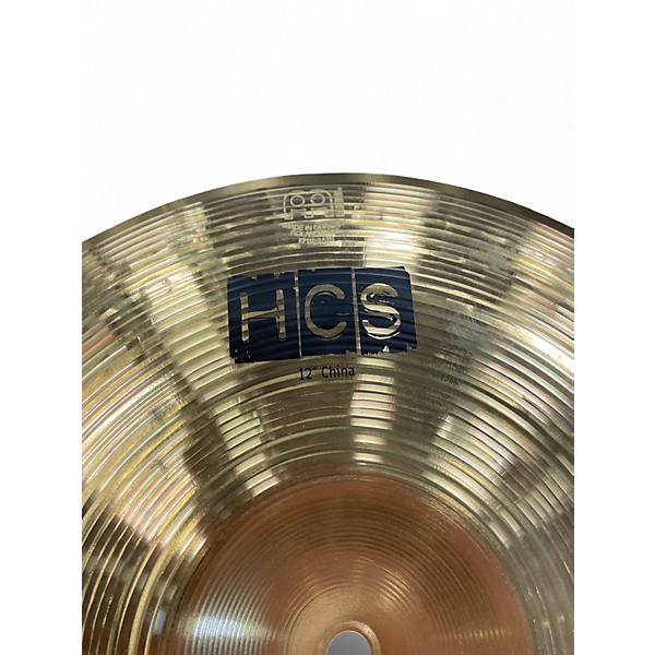 Used MEINL 12in HCS China Cymbal