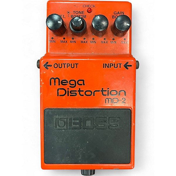 Used BOSS MD2 Mega Distortion Effect Pedal