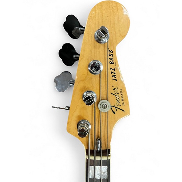 Vintage 1979 Fender Jazz Bass Natural (Refin) Electric Bass Guitar