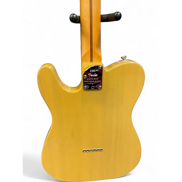 Used Fender American Professional II Telecaster Butterscotch Blonde Solid Body Electric Guitar