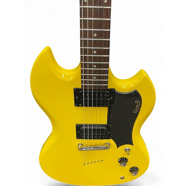 Used Guild POLARA VOLTAGE YELLOW Solid Body Electric Guitar