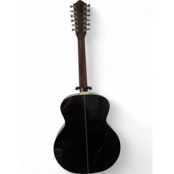 Used Guild F-1512 Natural Acoustic Electric Guitar