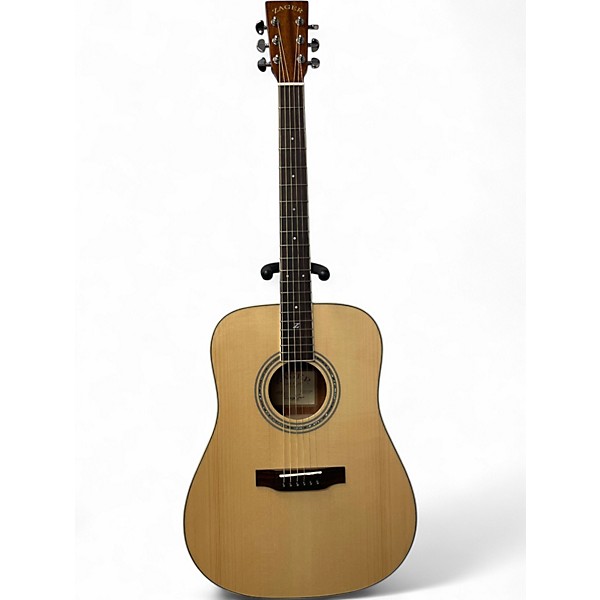 Used Zager ZAD50 Natural Acoustic Guitar