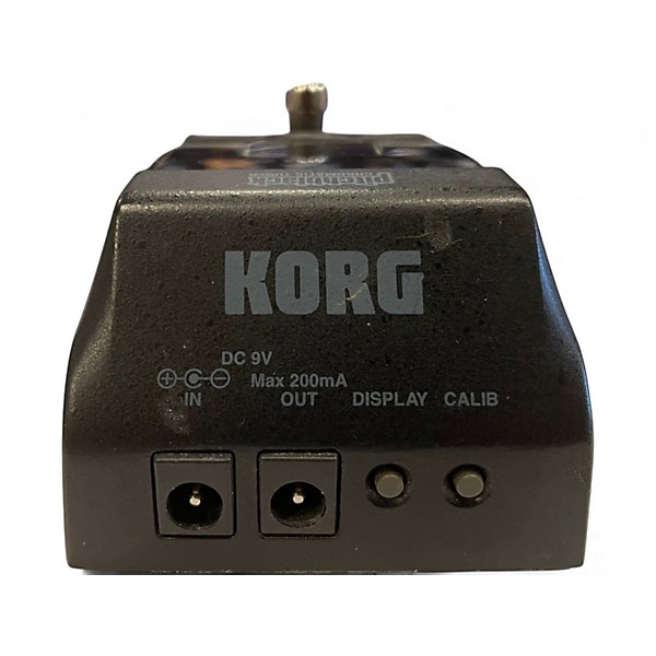 Used KORG PB01 Pitchblack Chromatic Tuner Pedal