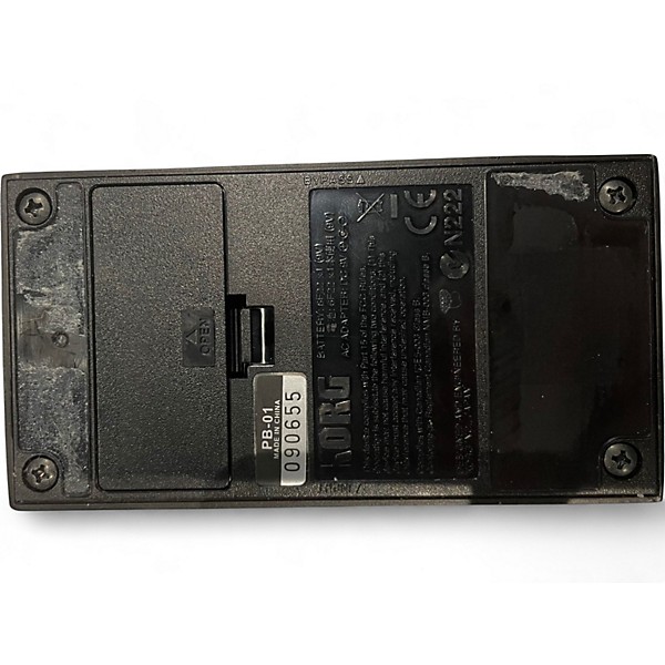 Used KORG PB01 Pitchblack Chromatic Tuner Pedal