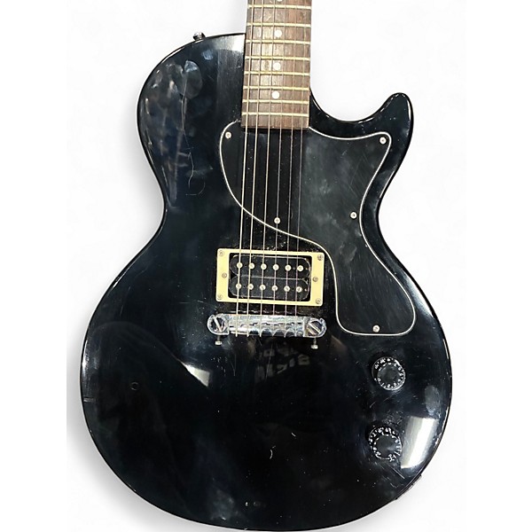 Used Epiphone Les Paul Junior Black Solid Body Electric Guitar