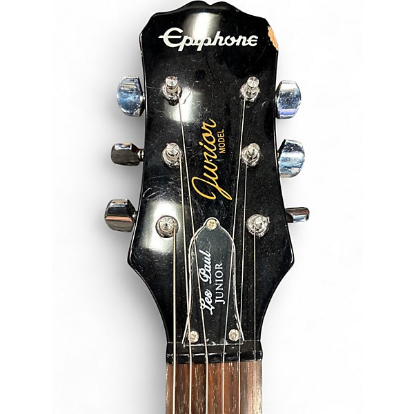 Used Epiphone Les Paul Junior Black Solid Body Electric Guitar