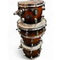 Used 2000s PDP by DW 5 Piece LX Series Pacific Amber Drum Kit