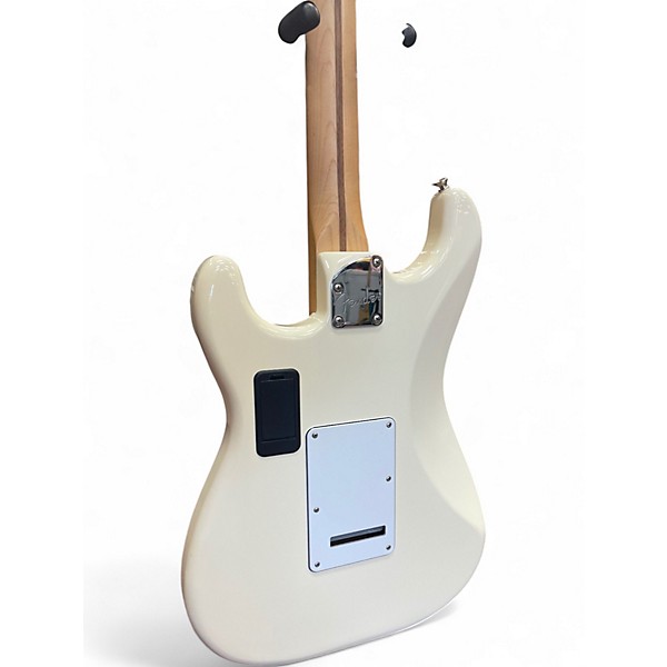 Used Fender Player Stratocaster Olympic Pearl Solid Body Electric Guitar