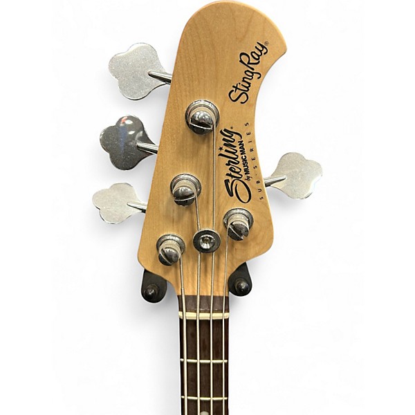 Used Sterling by Music Man Ray4 RED Electric Bass Guitar