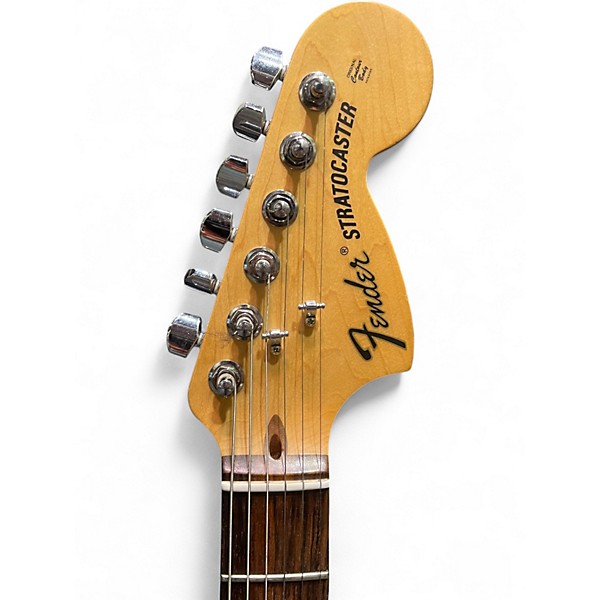 Used Fender American Special Stratocaster Black Solid Body Electric Guitar