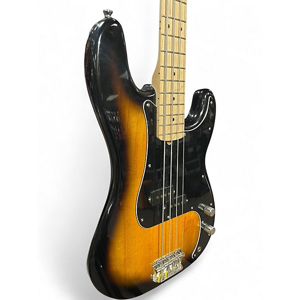 Used Squier Sonic Precision Bass Sunburst Electric Bass Guitar