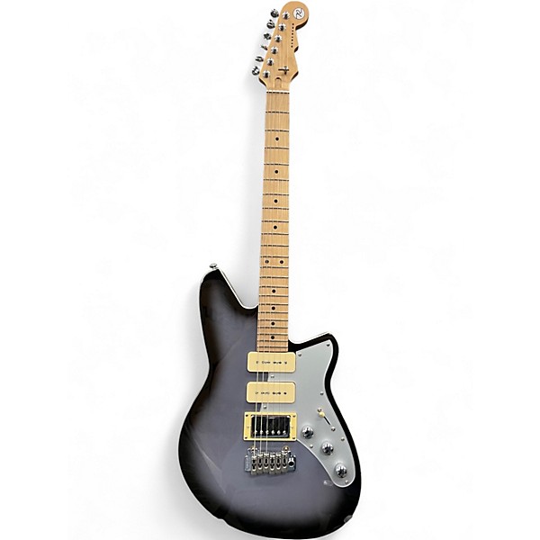 Used Reverend Six Gun HPP Silver Solid Body Electric Guitar