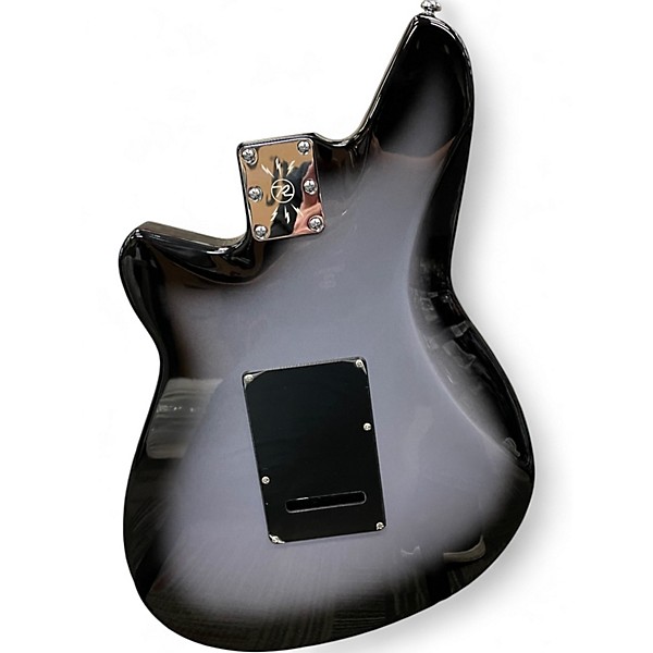 Used Reverend Six Gun HPP Silver Solid Body Electric Guitar