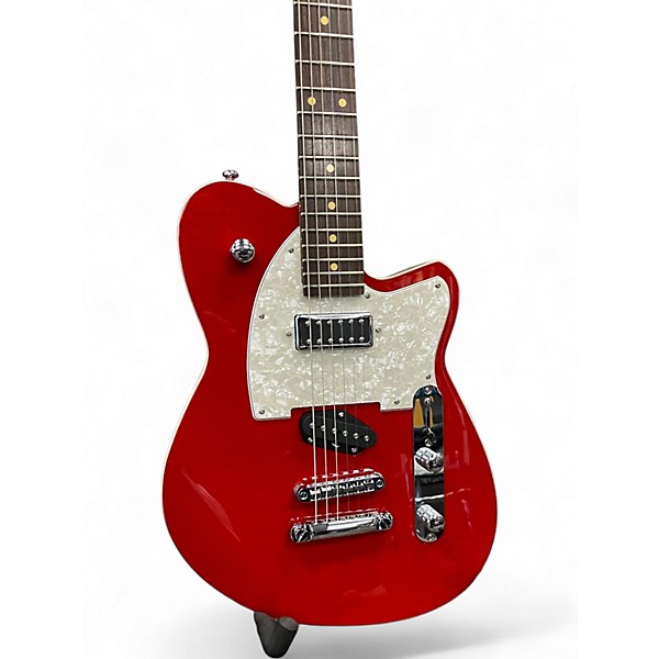 Used Reverend Buckshot Red Solid Body Electric Guitar